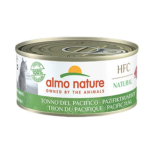 Almo Nature Cat HFC Pacific Tuna konservi kaķiem Tuncis 150g